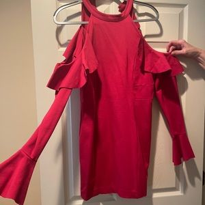 Stunning halter dress from free people. Size large.